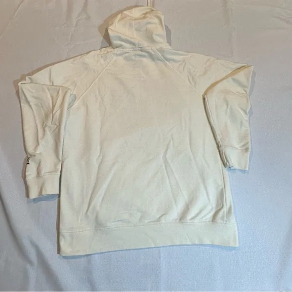 Cleveland Football Hoodie | Size L | Cream Graphic Sweatshirt - Picture 11 of 12